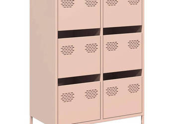 Szafka różowa 68x39x1015 cm stal WM-851221