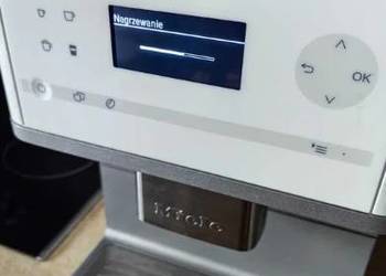 Ekspres do kawy automatyczny MIELE CM 6100 Biały po SERWISIE/ CM 6360