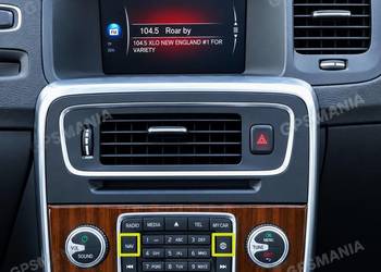 Mapa VOLVO 2026 Sensus S60 S80 V40 V60 V70 XC60 XC70 Europa