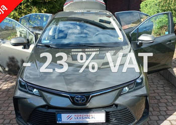 Toyota Corolla 49.5 netto E-CVT 1.8 Hybryda Kamera Cofania Kier.wielof. Kl…