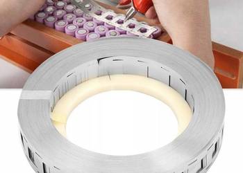 Taśma Niklowana 27x0,15mm – do Zgrzewania Ogniw | 1mb