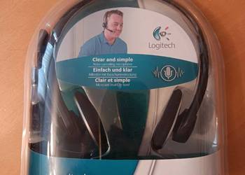 Słuchawki USB z mikrofonem Logitech USB Headset H330 przewodowe