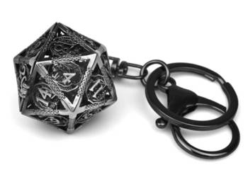 Pojemnik | 4 cm | Metal | Brelok Kości | Dungeons and Dragons
