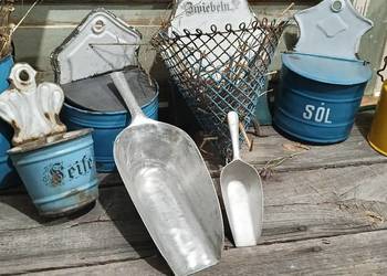 Aluminiowa stara  szufelka.