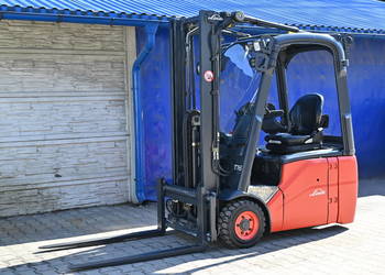 Wózek widłowy Linde E16 C Duplex 3m 4 sekcje 2013 rok 4969 mth FHP 379