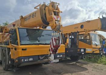 Usługi dźwigowe, dźwig Grove 30 ton, Faun 45 ton