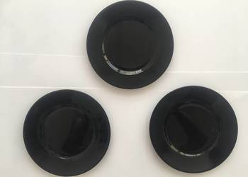 Arcoroc France talerzyki talerze czarne