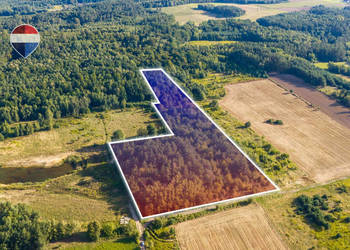 Działka leśna pow. 29.600 m², Bukowina Sycowska