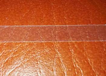 Taśma rozbiegowa bezbarwna 6,35 mm/1m + szpulka