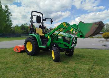 John Deere 3038 2018r. z turem ładowaczem krajowy John Deere 3038 2018r. z turem ładowaczem krajowy