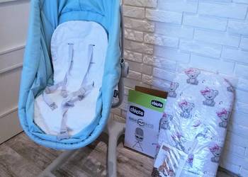 Chicco Baby Hug 4w1 + materacyk + prześcieradło