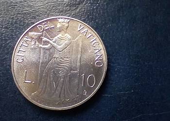 Stare monety 10 lir 1980 Watykan