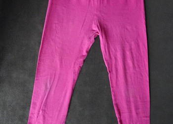 Legginsy różowe rozmiar 156