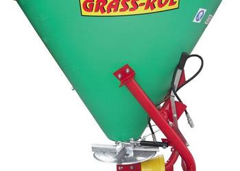 Grass-rol 3 dźwignie Rozsiewacz do nawozów 300 litrów Dowóz