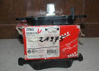 GDB3163 - TRW - KLOCKI HAMULC. TOYOTA AVENSIS 97-03 Zestaw k
