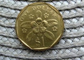 Singapur 1 Dolar 1988r