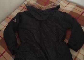 Kurtka zimowa męska 3/4 z kapturem