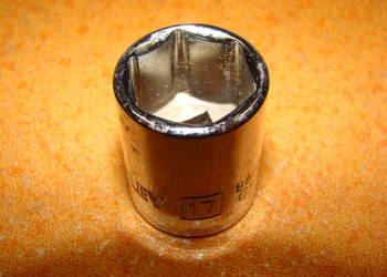 Nasadka 3/8 x 17 mm STANLEY 1-86-312 sześciokątna, Cr-V