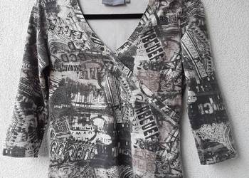 Bluzka z rękawem 3/4 r.i 36/38  KappAhl