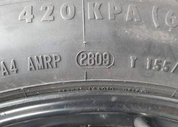 KOŁO DOJAZDOWE A2214000202 S-KLASA W221 R19 FV23 KOŁO DOJAZDOWE A2214000202 S-KLASA W221 R19 FV23