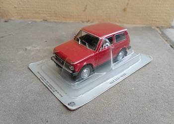 WAZ ŁADA 2121 NIVA model 1:43 kultowe auta PRL deagostini nowy złota kolekc