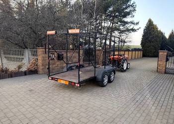 Przyczepa Przyczepka Dwuosiowa*  3.50 x 1.40 *