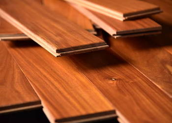 Deska podłogowa egzotyczna Cabreuva 100% lita lakierowana 28 m2