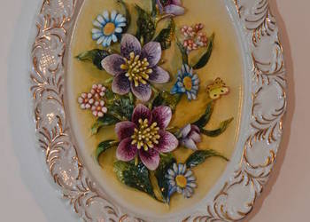 Porcelana ozdoba ścienna 2, Roceram Alba Iulia Rumunia