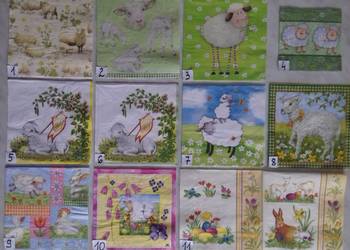Serwetki decoupage Wielkanoc zest. D