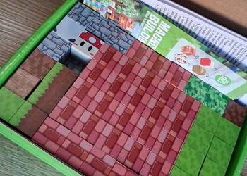 Klocki magnetyczne Minecraft 150 szt. / Nowe