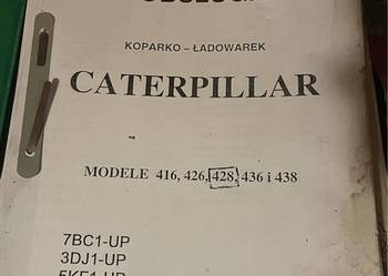 Instrukcja obsługi koparko-ładowarka caterpillar 416 426 428 436 438