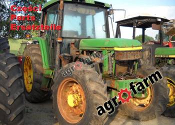 John Deere 6100 części, silnik, skrzynia biegów