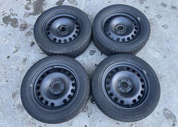 Felgi stalowe 16" 5x110 ET37 - opony zimowe 205/55/16