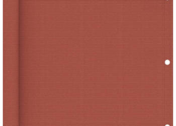 Parawan balkonowy kolor terakota 75x300 cm HDPE WM-310944