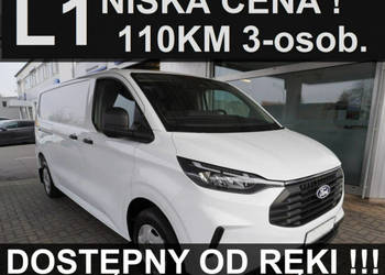 Ford Transit Custom L1 Super Niska Cena Od ręk 110KM Kamera Czujniki L1