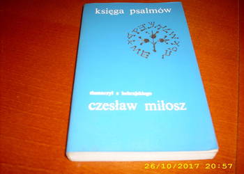 Księga psalmów - Miłosz /js