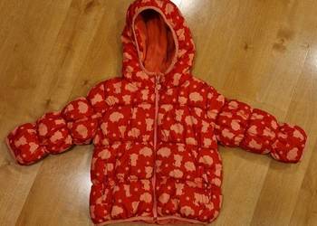 Ciepła KURTKA dla dziewczynki 104/4 lata różowa puchata zimowa