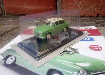 SYRENA 102 Kultowe auta PRL 1/43 model deagostini FSO Legendy NOWY