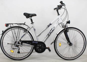 Aluminiowy rower miejski RIXE 24 Biegi DEORE Koła 28 cali PRĄDNICA