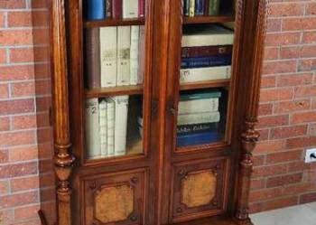 Ekskluzywna biblioteczka witryna eklektyczna antyk