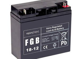 FGB 18-12 12 V 18 Ah AGM VRLA akumulator