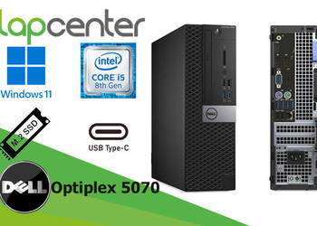 DELL Optiplex 5070 i5-9GEN 16GB 512GB SSD PCIE Win11Pro - La