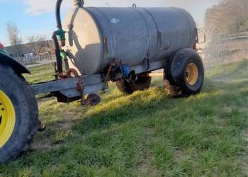 Beczkowóz do gnojowicy 6000L cały w ocynku