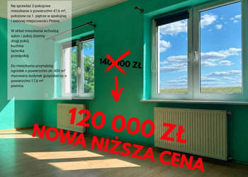Mieszkanie na sprzedaż – 2 pokoje, jasne wnętrza, spokojna okolica ​| Płot…