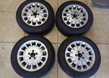 Felgi aluminiowe 5x112 MERCEDES + opony zimowe 225/55