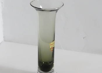 Vintage Wazon Artystyczny – Szkło Dmuchane Ustnie – Handmade RFN