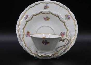 Komplet śniadaniowy Sorau Żary, stan witrynowy, 1928 - 45, UNIKAT!!!