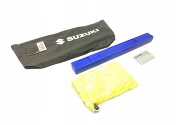 TRÓJKĄT OSTRZEGAWCZY SUZUKI - POKROWIEC NA DOKUMENTY - KAMIZELKA + GRATIS