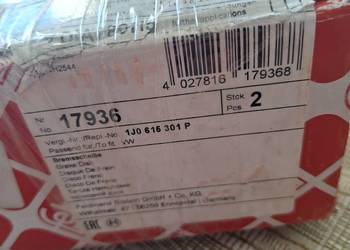 Nowe tarcze przód firmy febi