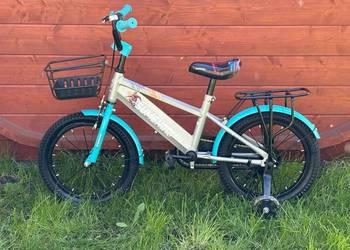 Rowerek 16 cali srebrny